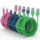iPhone Charger Cables [Apple MFi Certified], 6 Pack (3/3/6/6/6/10 FT), Fast Charging Lightning Cable for iPhone 14/13/12/11 Pro Max/XS MAX/XR/XS iPad AirPods, Green, Pink, Blue