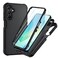 Suncasetor for Samsung Galaxy A16 5G Case : 3-Layer Shockproof Phone Cover with HD Screen Protector,Hybrid Protective Military-Grade Drop Protection for Galaxy A16 5G Phone Case (Black/Black)