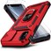 Muntinfe for iPhone XR Case, iPhone XR Phone Case with 2X HD Screen Protector + Slide Camera Cover,[Military Grade] 16ft. Drop Tested Protective Case with Magnetic Ring Kickstand, Red
