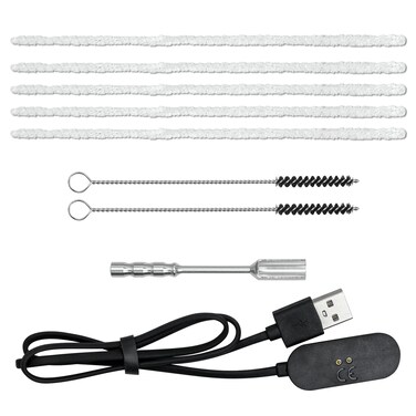 MP mypole Designed for 2&amp;3 Charger USB Cable+Loading Spoon Replacement Accessories,[5+2] Brushes Kit for Daily Cleaning Home