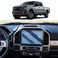 Yumzeco Compatible with 2022 Ford Super Duty F250 F350 F450 Screen Protector, Tempered Glass Screen Protector Film for Super Duty Sync4 F250 F350 F450 12Inch