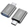 USB C to USB Adapter [2-Pack], Thunderbolt 3 to USB 3.0 OTG Adapter Compatible with MacBook Pro,Chromebook,Pixelbook,Microsoft Surface Go,Samsung Galaxy S9 S10 S20 S21 S22 Ultra,iPhone 15 16 Pro Max