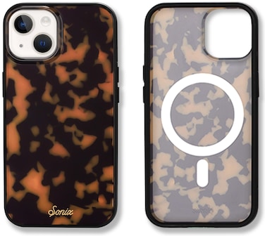 Sonix Case for iPhone 15, 14, 13   Compatible with MagSafe   10ft Drop Tested   Tortoise Shell   Brown Tort