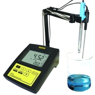 Milwaukee Instruments pH/Temperature Laboratory Bench Meter Tester MI150-US