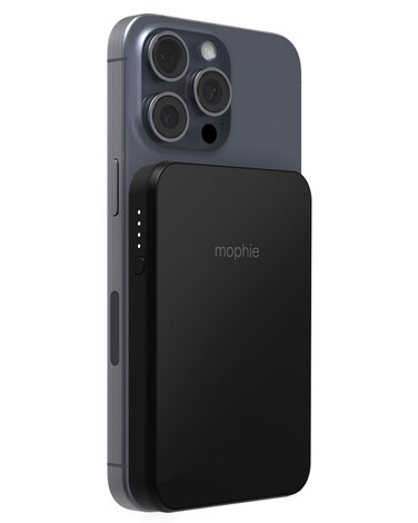 mophie Snap+ Juice Pack Mini - Magnetic 5000mAh Portable Charger, MagSafe Compatible, USB-C, Multi-Orientation Charging, USB-C to USB-C Cable Included