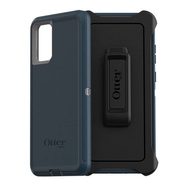 OtterBox Defender Series SCREENLESS Case Case for Galaxy S20+/Galaxy S20+ 5G (ONLY - Not Compatible with Any Other Galaxy S20 Models) - Gone Fishin (Wet Weather/Majolica Blue)