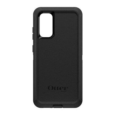 OtterBox Galaxy S20/Galaxy S20 5G (NOT Compatible with Galaxy S20 FE) Defender Series Case - Black, Rugged &amp; Durable, with Port Protection, Includes Holster Clip Kickstand