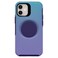 OtterBox + POP Symmetry Series iPhone 12 Mini Case - Making Waves Purple and Blue Sparkles Graphic Design, Apple Phonecase, Attached Popsocket, Raised Screen Bumper, Wireless Charging Compatible