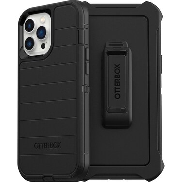 OtterBox DEFENDER SERIES Case &amp; Holster for Apple iPhone 12 Pro Max - Black