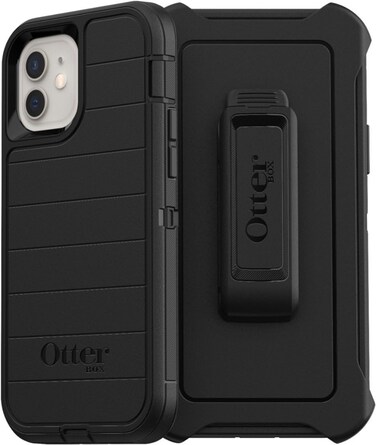 OtterBox Defender Series SCREENLESS Case Case for iPhone 12 Mini - Black