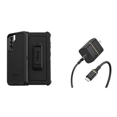 OtterBox Defender Series SCREENLESS Case Case for Galaxy S21 5G (ONLY - Does NOT FIT Plus or Ultra) - Black