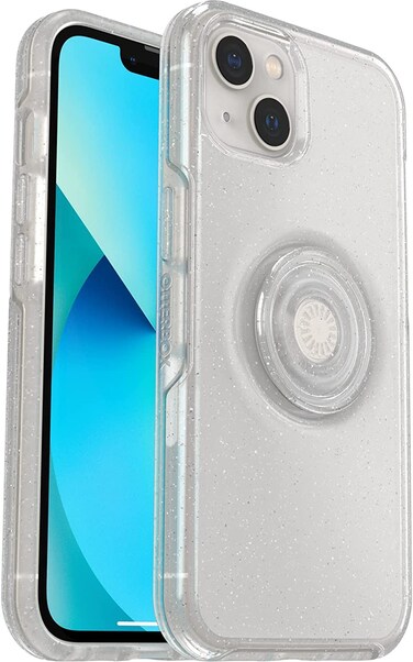 OtterBox + Pop Symmetry Series Case for iPhone 13 (Only) - Non-Retail Packaging - (Stardust (Clear/Glitter))