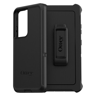 OtterBox Defender Case for Galaxy S21 5G, Shockproof, Drop Proof, Ultra-Rugged, Protective Case, 4X Tested to Military Standard, Black