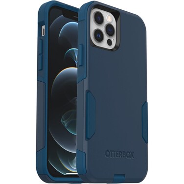 OtterBox Commuter Series Case for iPhone 12 &amp; iPhone 12 Pro (Only) - Non-Retail Packaging - Bespoke Way (Blue)