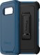 OtterBox Defender Series Screenless Edition Case for Samsung Galaxy S8 (Only) - Holster Clip Included - Non-Retail Packaging - Bespoke Way (Blazer Blue/Stormy Seas Blue)