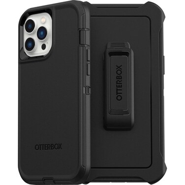 OtterBox Defender Series Screenless Edition Case for iPhone 13 Pro Max &amp; iPhone 12 Pro Max (Only) - Holster Clip Included - Non-Retail Packaging - Black