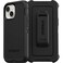 OtterBox iPhone 13 Mini &amp; iPhone 12 Mini Defender Series Case - Black, Rugged &amp; Durable, with Port Protection, Includes Holster Clip Kickstand