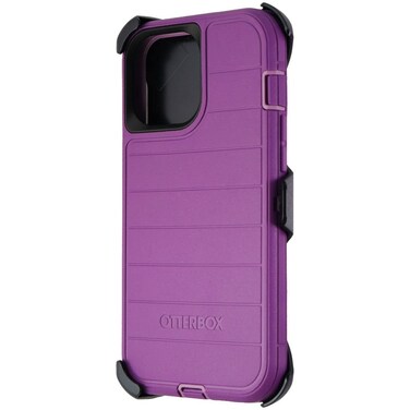 OtterBox Defender Series SCREENLESS Edition Case for iPhone 13 Pro Max &amp; iPhone 12 Pro Max - Happy Purple