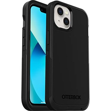 OtterBox Defender Series XT Case with MagSafe Compatibility for Apple iPhone 13 - Non-Retail Packaging (Black)