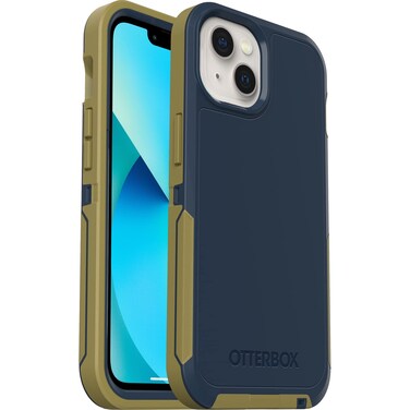 OtterBox iPhone 13 (ONLY) Holster Available Upon Request and not Included, See Packaging for Details. Defender Series XT Case - Dark Mineral, screenless, Rugged, Snaps to MagSafe, Lanyard Attachment
