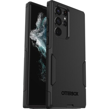 OtterBox Galaxy S22 Ultra Commuter Series Case - Black, Slim &amp; Tough, Pocket-Friendly, with Port Protection