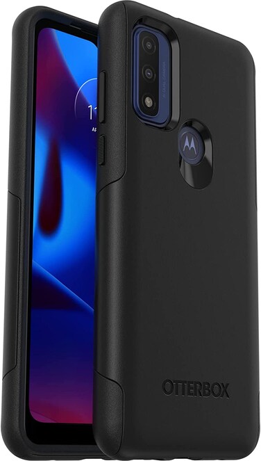OtterBox Moto g Pure Commuter Series Lite Case - Black, Slim &amp; Tough, Pocket-Friendly, with Open Access to Ports and Speakers (no Port Covers),