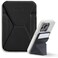 MOFT Magnetic Wallet Stand Compatible with iPhone 16/15/14/13/12 Series, Angle Adjustment &amp; Magsafe Compatible MOVAS Phone Stand,Jet Black