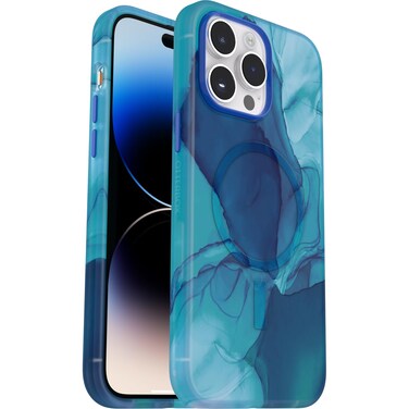 OtterBox - Ultra-Slim iPhone 14 Pro Max Case (ONLY) - Made for Apple MagSafe, Artistic Protective Phone Case with Soft-Touch Material for Comfort (Morpho)