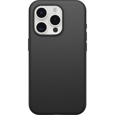 OtterBox iPhone 15 Pro (Only) Symmetry Series Case - Black, Ultra-Sleek, Wireless Charging Compatible, Raised Edges Protect Camera &amp; Screen