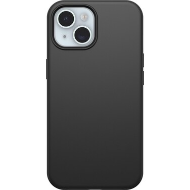 OtterBox iPhone 15, iPhone 14, and iPhone 13 Symmetry Series Case - Black, Ultra-Sleek, Wireless Charging Compatible, Raised Edges Protect Camera &amp; Screen