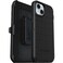 OtterBox iPhone 15 Plus and iPhone 14 Plus Defender Series Pro Case - Black, screenless, Rugged &amp; Durable, with Port Protection, Includes Holster Clip Kickstand
