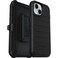 OtterBox iPhone 15, iPhone 14, and iPhone 13 Defender Series Pro Case - Black, screenless, Rugged &amp; Durable, with Port Protection, Includes Holster Clip Kickstand