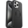 OtterBox OtterGrip Symmetry Case for iPhone 15 Pro Max for MagSafe, Drop Proof, Protective Case with Built-in Grip, 3X Tested to Military Standard, Black