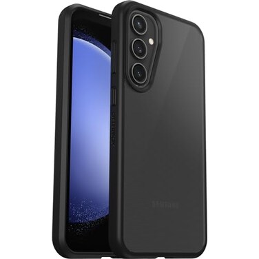 OtterBox Galaxy S23 FE Prefix Series Case - BLACK CRYSTAL, ultra-thin, pocket-friendly, raised edges protect camera &amp; screen, wireless charging compatible (Single Unit Ships in Polybag)