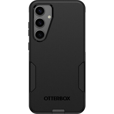 OtterBox Samsung Galaxy S24+ Commuter Series Case - Single Unit Ships in Polybag, Ideal for Business Customers - BLACK , slim &amp; tough, pocket-friendly, with port protection