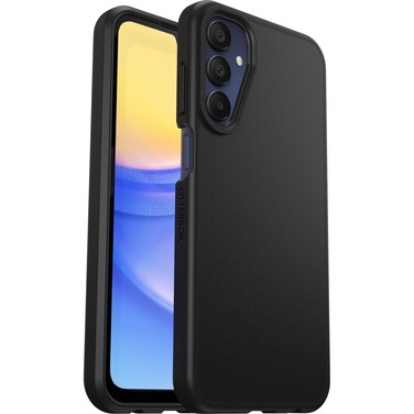 OtterBox Samsung Galaxy A15 5G Prefix Series Case - Black, Ultra-Thin, Pocket-Friendly, Raised Edges Protect Camera &amp; Screen, Wireless Charging Compatible (Single Unit Ships in Polybag)