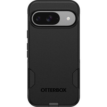 OtterBox Google Pixel 9 &amp; 9 Pro Commuter Series Case - Black, Ultra-Sleek, Wireless Charging Compatible, Raised Edges Protect Camera &amp; Screen