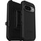 OtterBox Google Pixel 9 &amp; 9 Pro Defender Series Case - BLACK, rugged &amp; durable, with port protection, includes holster clip kickstand (Ships in Polybag)