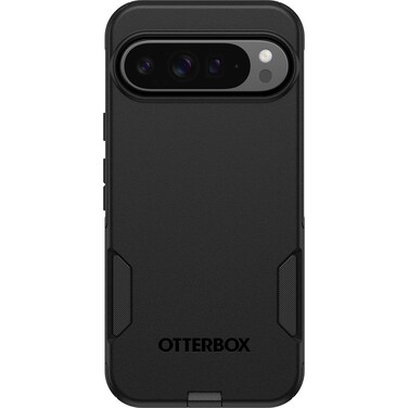 OtterBox Google Pixel 9 Pro XL Commuter Series Case - Black, Ultra-Sleek, Wireless Charging Compatible, Raised Edges Protect Camera &amp; Screen (Ships in Polybag)