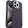 OtterBox Symmetry Series Cactus Leather MagSafe Case for iPhone 15 Pro Max, Shockproof, Drop Proof, Protective Thin Case, 3X Tested to Military Standard, Purple