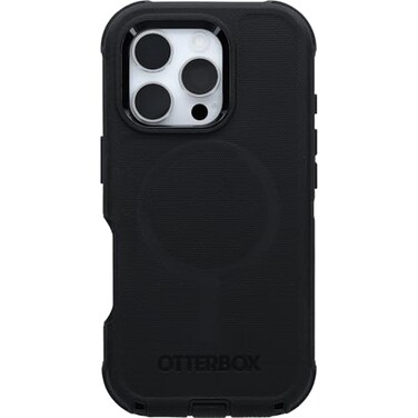 OtterBox iPhone 16 Pro Defender Series Case - Black (Single unit ships in polybag)