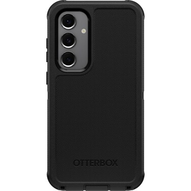 OtterBox Samsung Galaxy S24 FE Defender Series Case - Black, Rugged &amp; Durable, with Port Protection