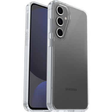 OtterBox Samsung Galaxy S24 FE Symmetry Series Clear Case - Clear, Ultra-Sleek, Wireless Charging Compatible, Raised Edges Protect Camera &amp; Screen (Single Unit Ships in Polybag)