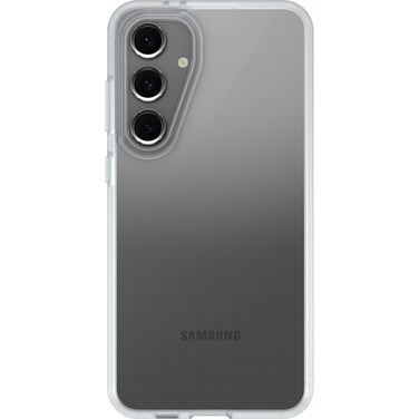OtterBox Samsung Galaxy S24 FE React Series Case - Clear, Ultra-Thin, Pocket-Friendly, Raised Edges Protect Camera &amp; Screen, Wireless Charging Compatible