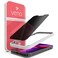 Vena 2-Way Privacy Tempered Glass Screen Protector Compatible With Apple iPhone 13/13 Pro (6.1"-inch) - 1 Pack, (9H Hardness, Shatterproof Glass) Anti-Spy Bubble Free Film with Installation Frame