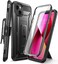 SUPCASE for iPhone 13 Case with Stand &amp; Belt-Clip (Unicorn Beetle Pro), [Built-in Screen Protector] [Military-Grade Drop Protection] Heavy Duty Rugged Kickstand Phone Case for iPhone 13, Black