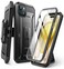 SUPCASE for iPhone 15 Case with Screen Protector, [Unicorn Beetle Pro] [Built-in Stand &amp; Belt-Clip] [Military-Grade Protection] 360 Full Body Heavy Duty Rugged Phone Case for iPhone 15 (2023), Black