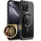 SUPCASE for iPhone 16 Pro Max Case with Camera Control Capture Button (Unicorn Beetle Mag), [Compatible with MagSafe] [Military-Grade Protection] Slim Clear Magnetic Phone Case (Black)