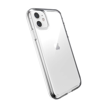 Speck iPhone 11 Clear Case - Drop Protection &amp; Scratch Resistant, Anti-Yellowing &amp; Anti-Fade with Dual Layer Protetective, Slim, Transparent Design - Crystal Clear iPhone 11 Cases - GemShell