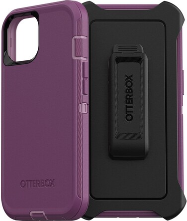 OtterBox Defender Series Case for Apple iPhone 13 - Non-Retail Packaging (Happy Purple)